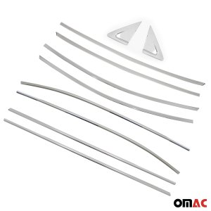Hyundai Elantra Window Trim - Omac - S.Steel - Gloss Silver - '11-'16